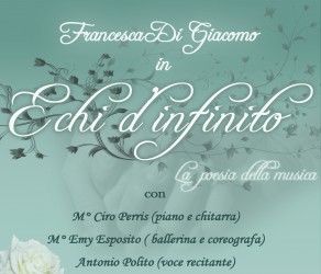 Locandina Echi d'infinito 10 aprile