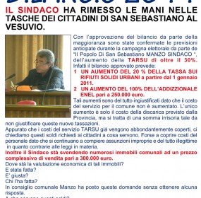 Manifesto "Il Popolo di San Sebastiano"