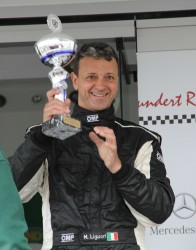 liguori sul podio del Nurburgring