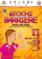 locandina giochi senza barriere napoli