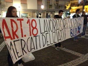 blocco studentesco salerno