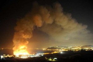 INCENDIO CITTà DELLA SCIENZA NAPOLI BAGNOLI