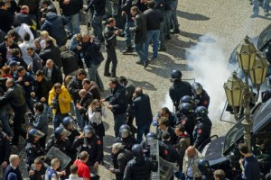 MANIFESTAZIONE CONTRO ZTL A NAPOLI