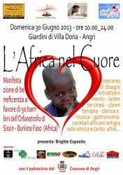 africa nel cuore - locandina del 30 giugno