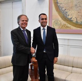 Di Maio takes office in the Foreign ministry